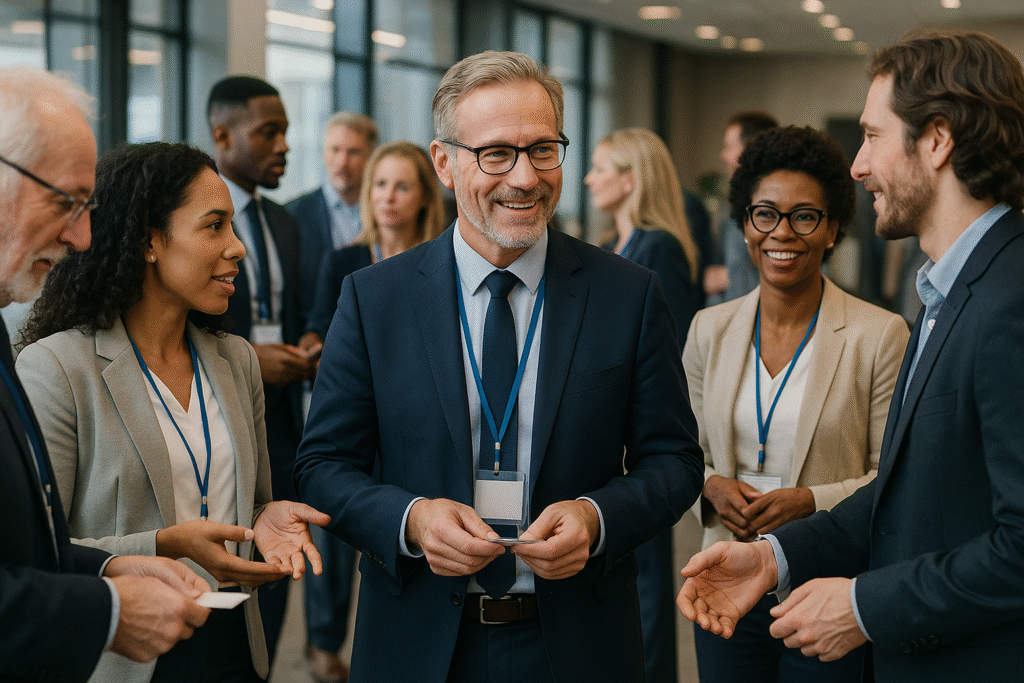 Man over 49 learning new skills through online courses for career transition and professional development