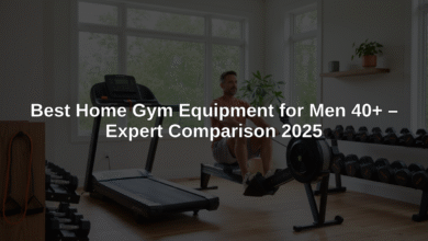 best home gym equipment for men 40+ hero header image