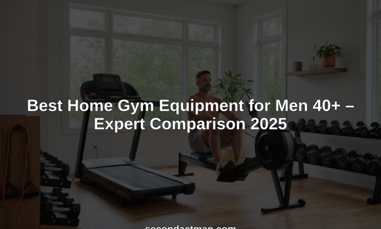 best home gym equipment for men 40+ hero header image