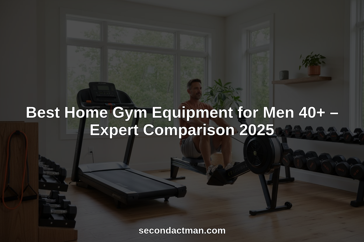 best home gym equipment for men 40+ hero header image